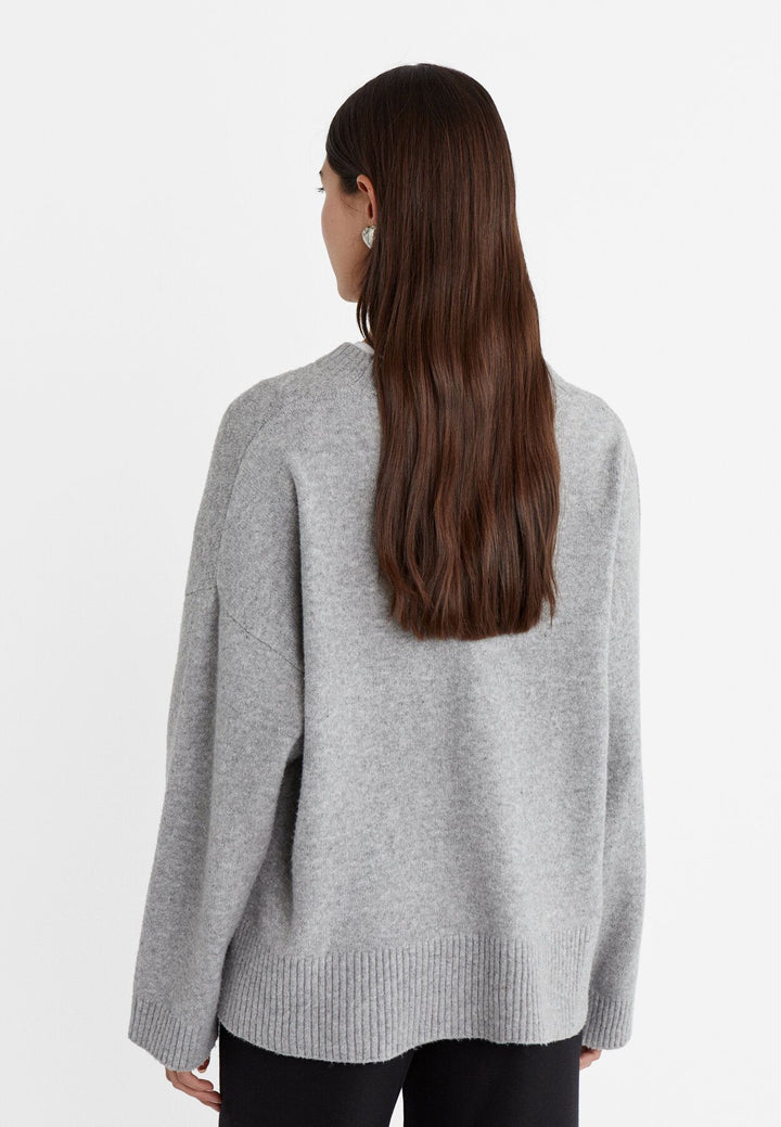 Moudda STRADIVARIUS - Pull en Maille Basique Col Rond Soft Touch - Tunisie 5
