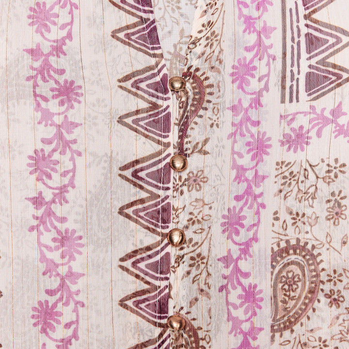 Moudda ZARA - Blouse - Patch Imprimé & Encolure Forcée - Tunisie 3