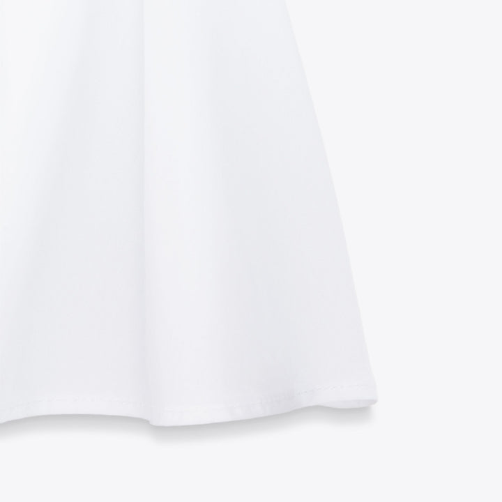 Moudda ZARA - Top Popeline - Col Piqué, Bretelles & Nœud - Tunisie 3