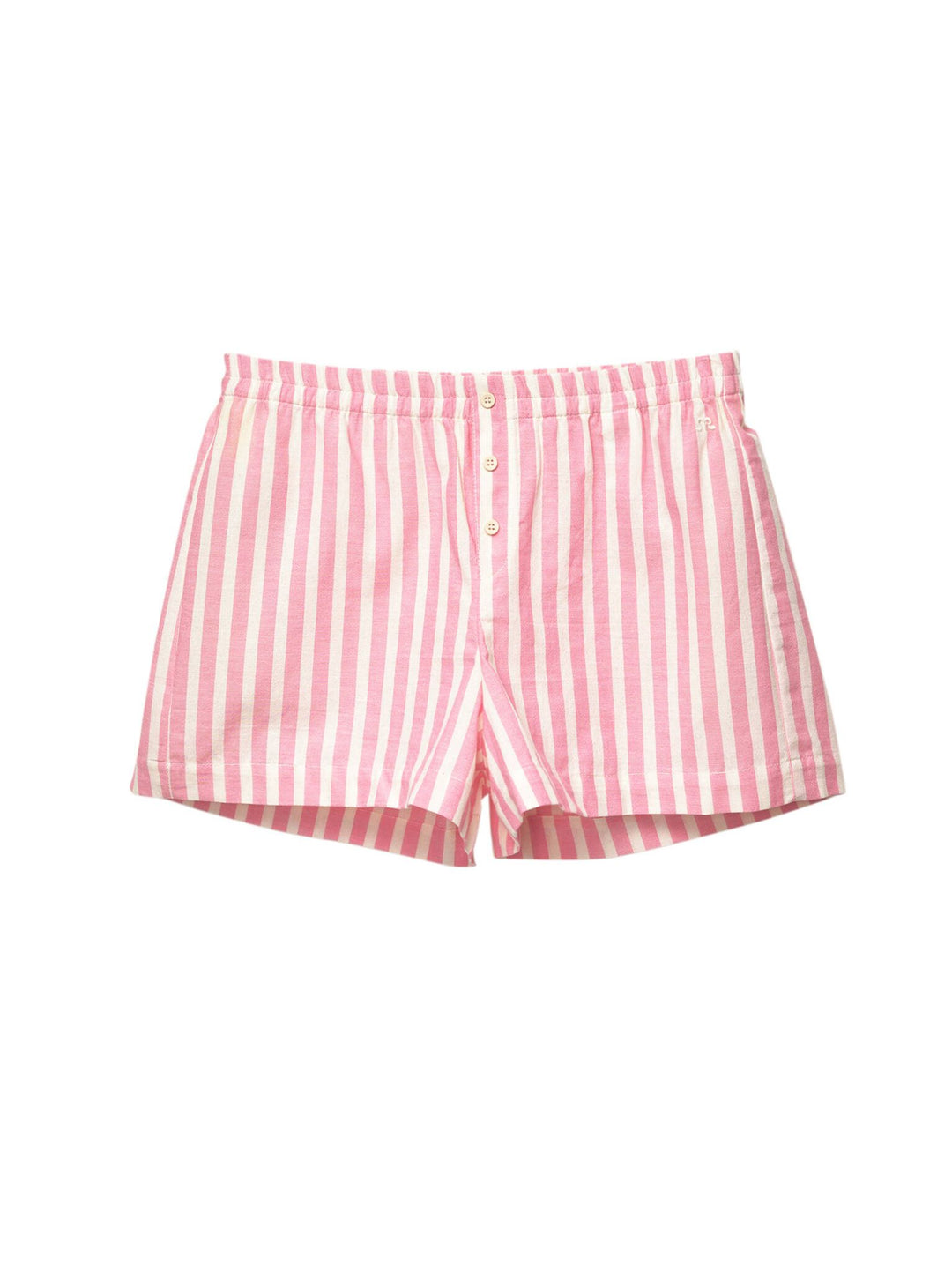 Moudda PULL & BEAR - Ensemble Short Pacific - Rayure Rose - Tunisie 1