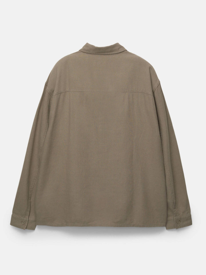 Moudda PULL & BEAR - Chemise Basique - Poche & Lin/Viscose - Tunisie 3