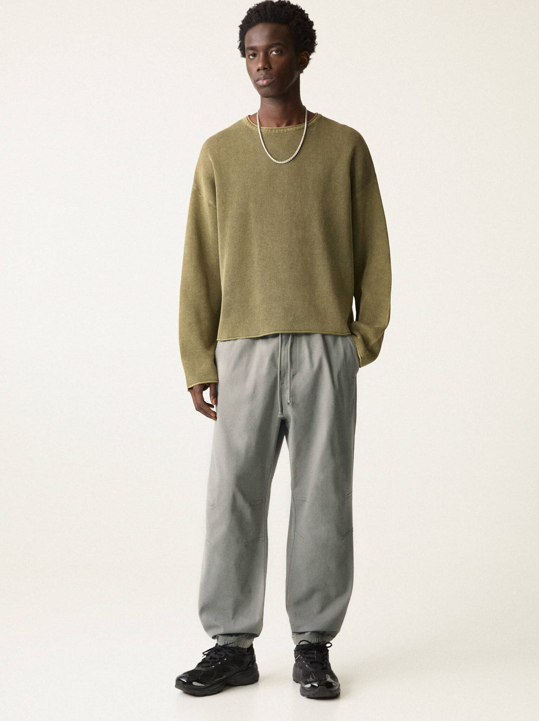 Moudda PULL & BEAR - Jogger - Structure Slubs & Poignet - Tunisie 2