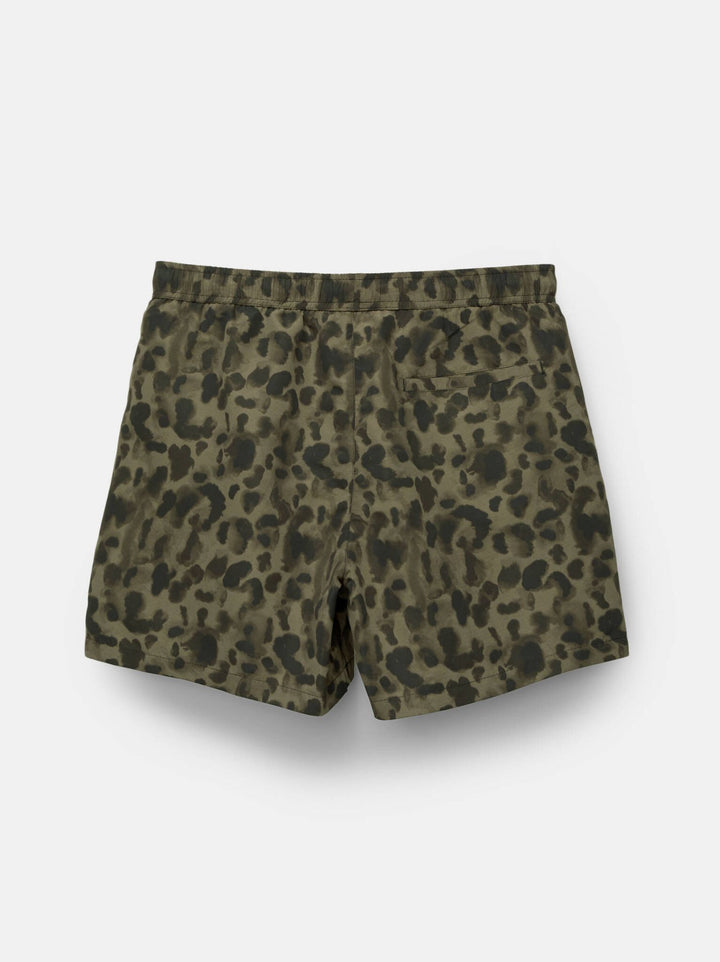 Moudda PULL & BEAR - Maillot de Bain - Imprimé Léopard Noir - Tunisie 2