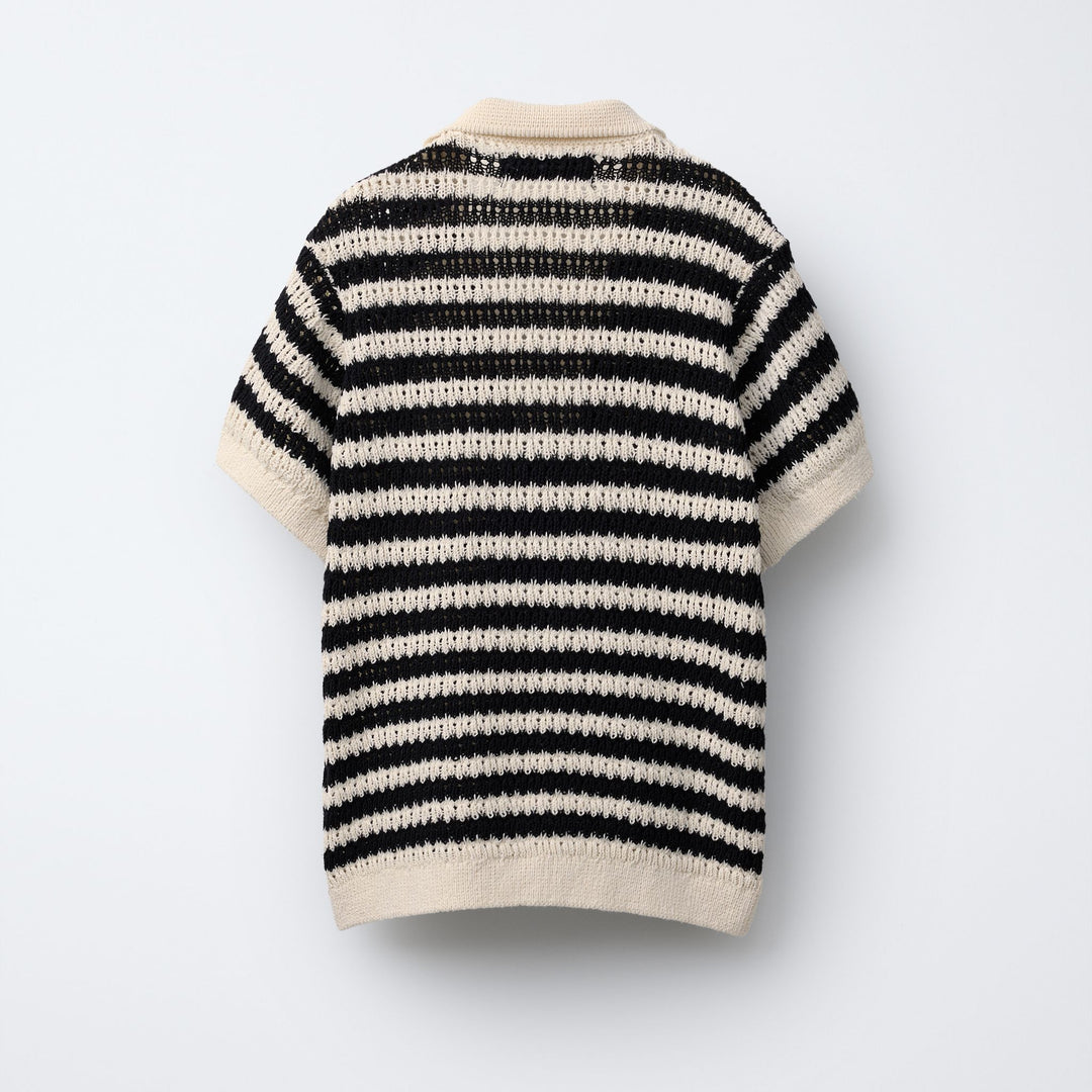 Moudda ZARA - Polo Crochet - Rayures - Tunisie 2