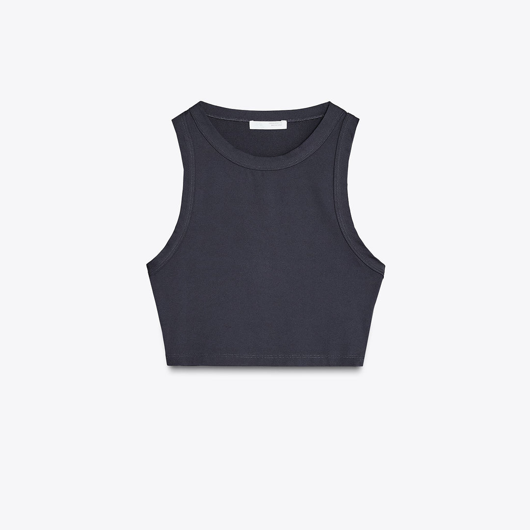 Moudda ZARA - T-Shirt Crop Polyamide - Col Rond - Tunisie 1