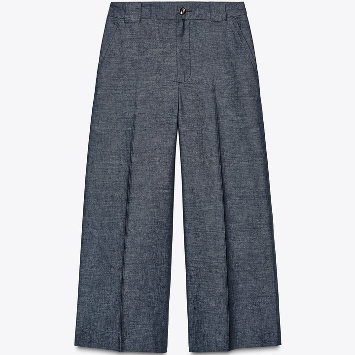 Moudda ZARA - Pantalon Lin Indigo - Culotte - Tunisie 1