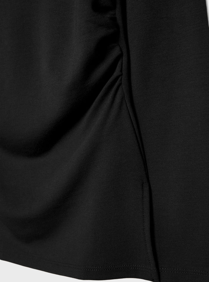 Moudda STRADIVARIUS - T-Shirt Long à Épaules Dénudées avec Ouverture Latérale - Tunisie 3