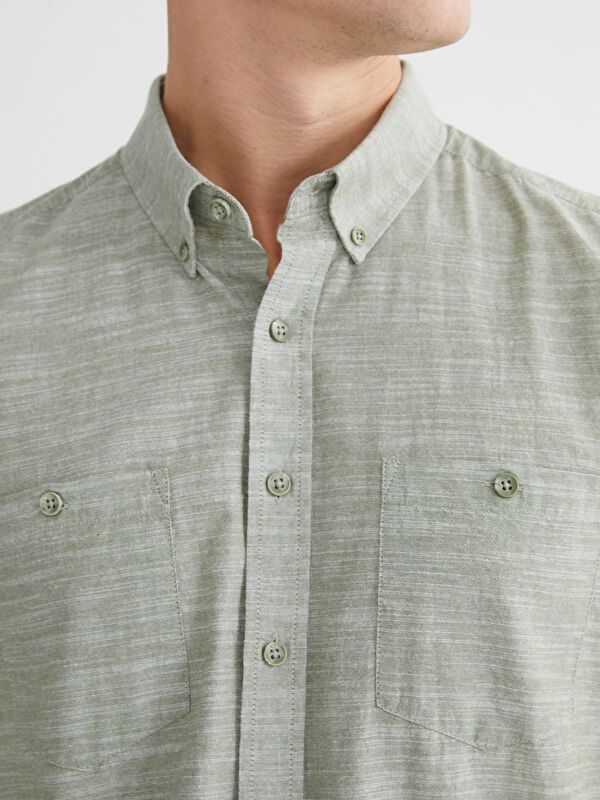 Moudda LC Waikiki - Chemise manches courtes en tissu pour Homme - Tunisie 3