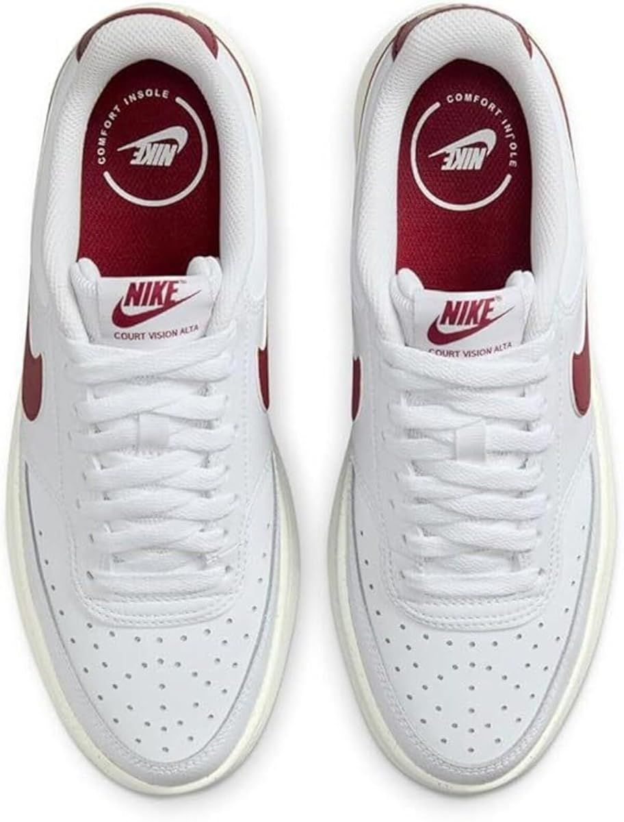 Moudda Nike - Nike DZ5394-103 W COURT VISION ALTA Court Vision ALTA White/Team Red - Tunisie 4