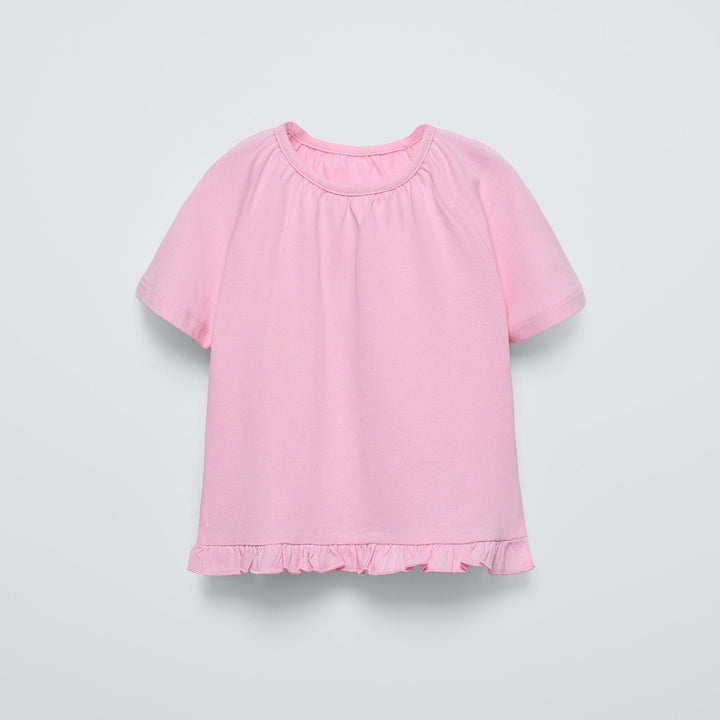 Moudda ZARA - T-shirt enfant volants bas, manches raglan - Tunisie 1