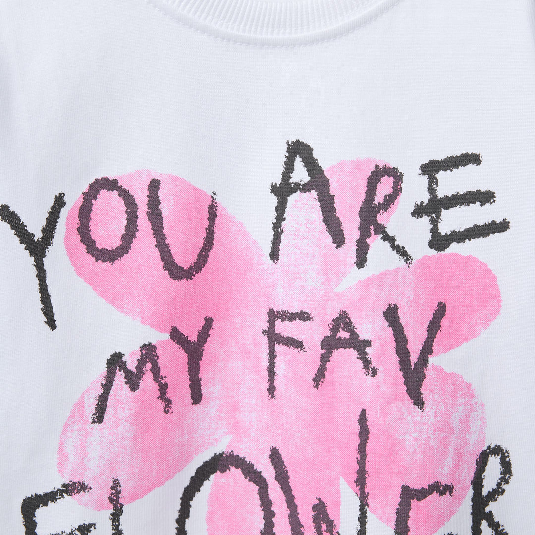 Moudda ZARA - T-Shirt Enfant - Imprimé Fleur & Cœur Street - Tunisie 3
