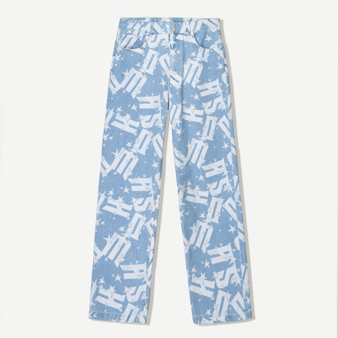 Moudda BERSHKA - Jean Baggy - Imprimé - Tunisie 1