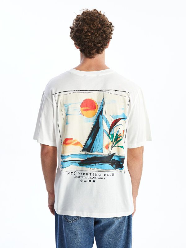 Moudda LC Waikiki - T-shirt imprimé manches courtes en jersey pour Homme - Tunisie 4