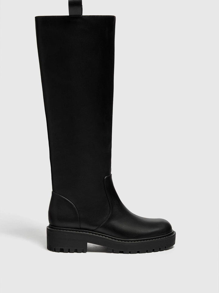 Moudda PULL & BEAR - Bottes Plates Basiques Taille 34-35-36 - Tunisie 4