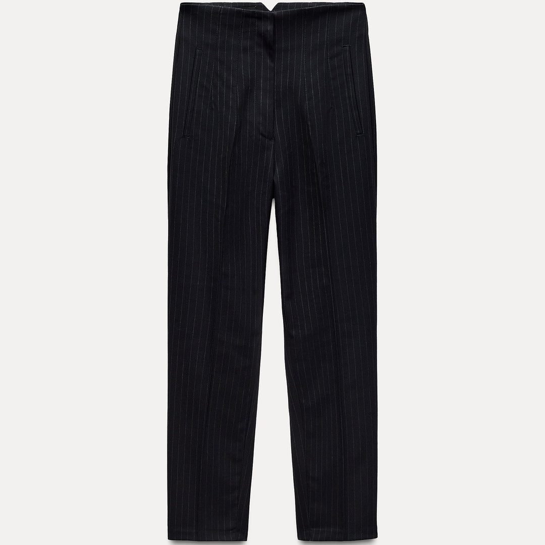 Moudda ZARA - Pantalon taille haute rayé diplomate - Tunisie 2
