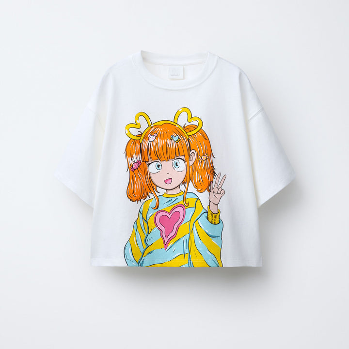 Moudda ZARA - T-Shirt Fille - Manche - Tunisie 1