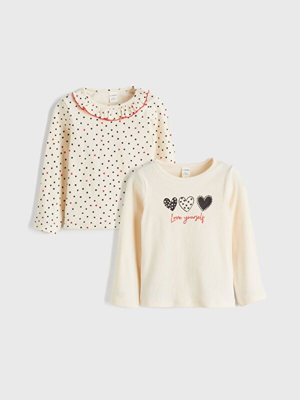 Moudda LC Waikiki - Pack de bodies manches longues en jersey - Tunisie 1