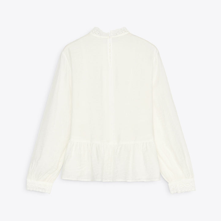 Moudda ZARA - Blouse - Col Caja & Dentelle - Tunisie 2