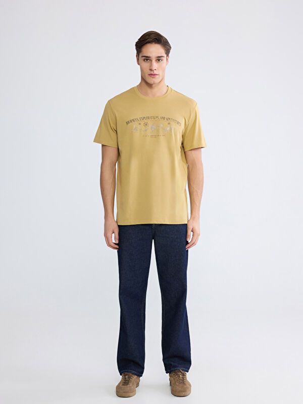 Moudda LC Waikiki - T-shirt imprimé manches courtes en jersey pour Homme - Tunisie 2
