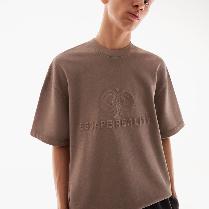 Moudda BERSHKA - Sweat Extraloose - Lavé & Gaufré - Tunisie 4