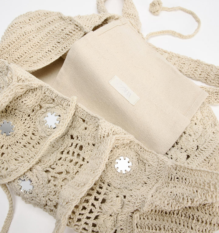Moudda ZARA - Sac shopper fantaisie miroirs - Tunisie 5