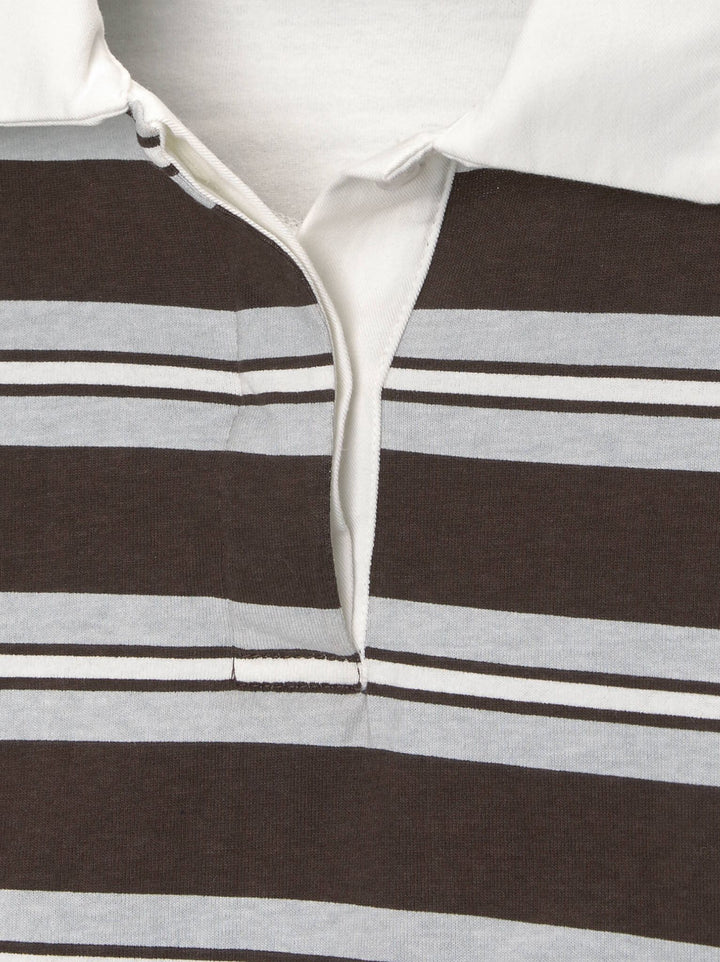 Moudda PULL & BEAR - T-Shirt Polo Crop - Manches Longues - Tunisie 4