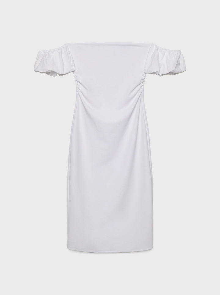 Moudda STRADIVARIUS - Robe Midi à Manches Bouffantes - Tunisie 3