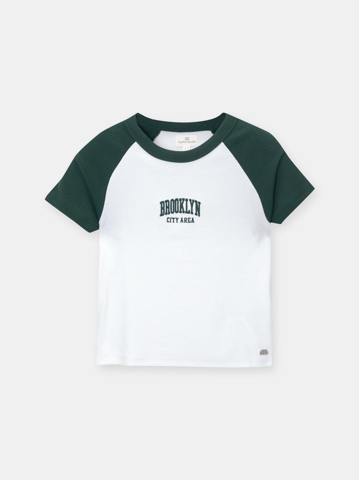 Moudda PULL & BEAR - T-Shirt Raglan Brooklin - Tunisie 1