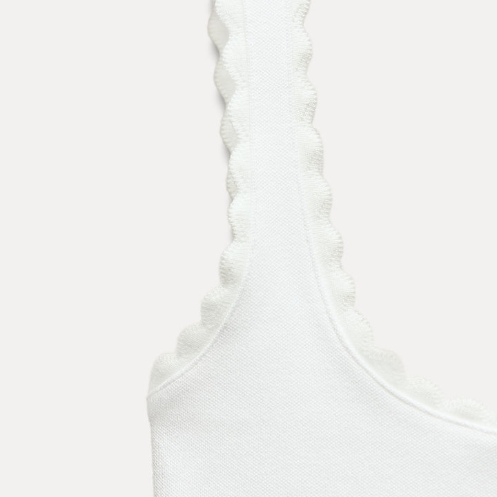Moudda ZARA - Haut bretelles tricot ondulé extensible - Tunisie 3