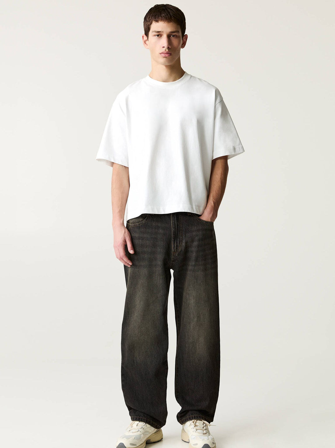 Moudda PULL & BEAR - Pantalon Denim Loose - Tunisie 2