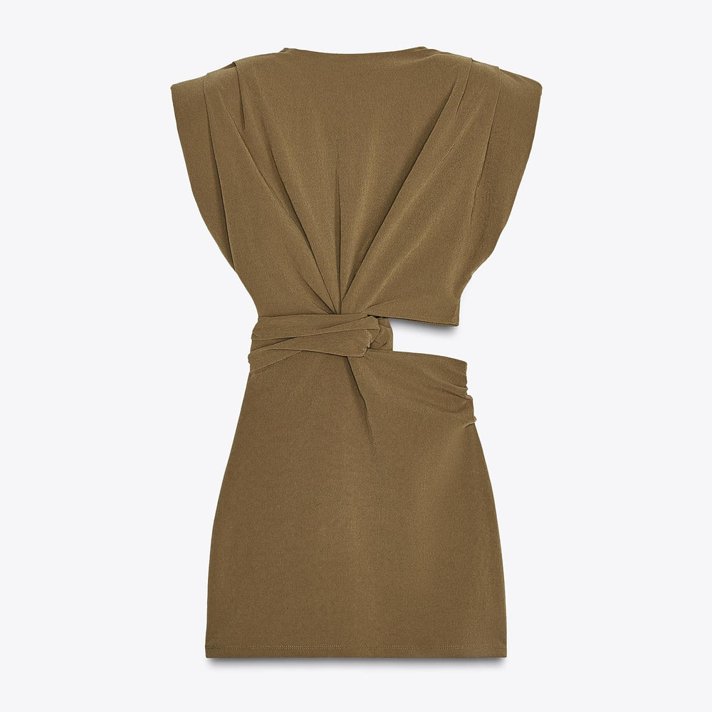 Moudda ZARA - Robe Mini - Épaules & Découpes Fluides - Tunisie 2