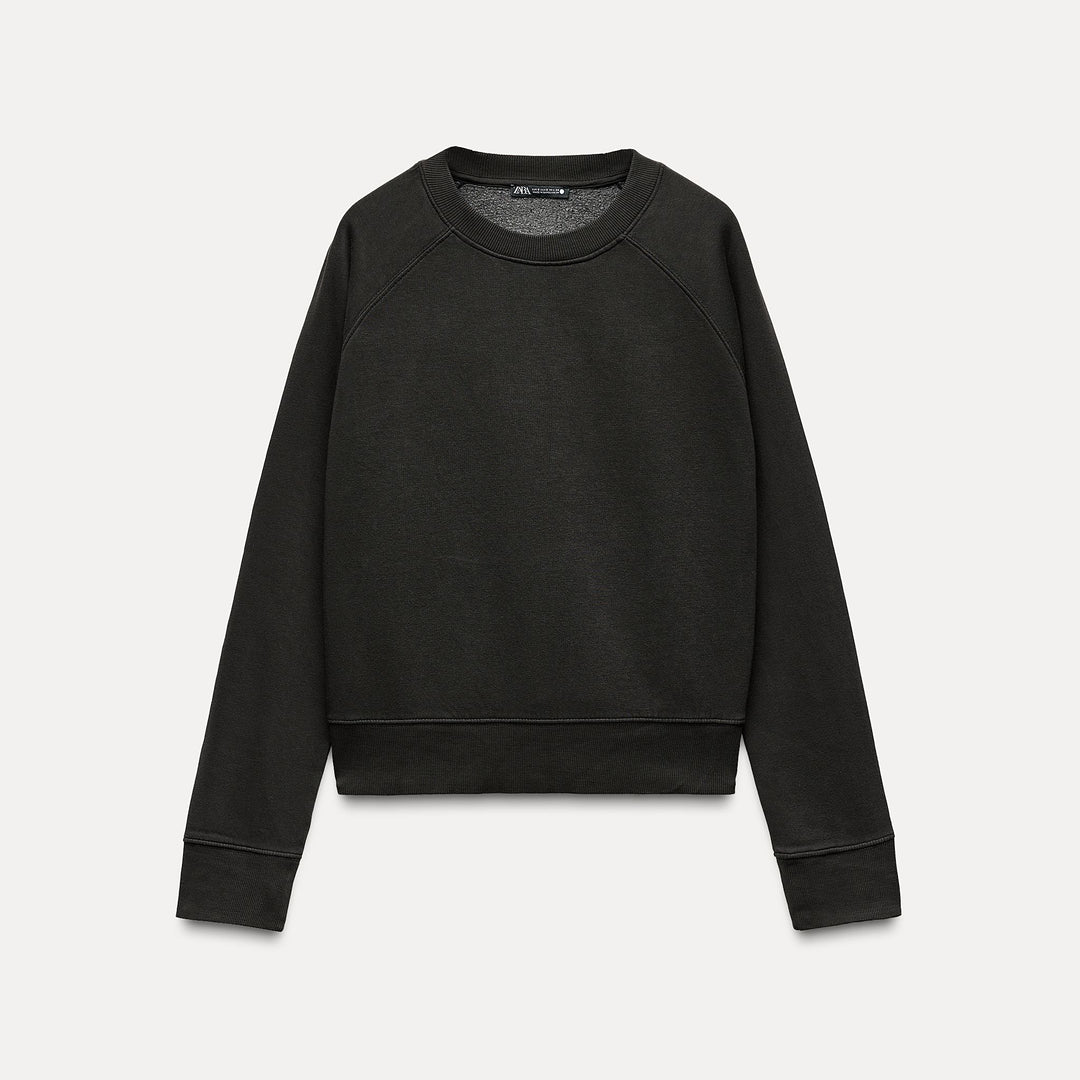 Moudda ZARA - Sweat Délavé Manches Raglan (Ensemble) - Tunisie 1