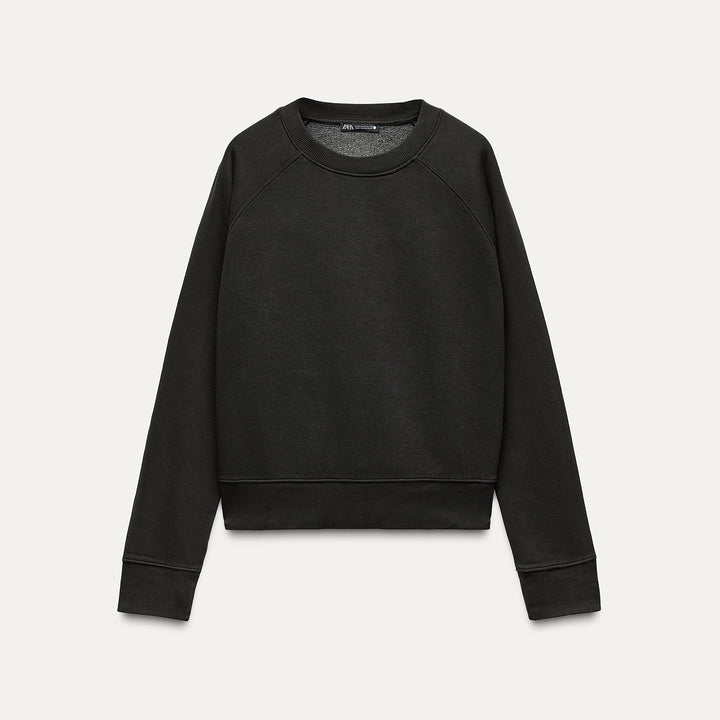 Moudda ZARA - Sweat Délavé Manches Raglan (Ensemble) - Tunisie 1