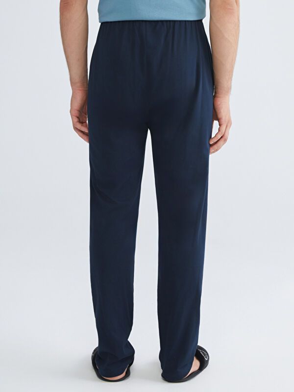 Moudda LC Waikiki - Bas pyjama jersey long Homme Marine - Tunisie 4