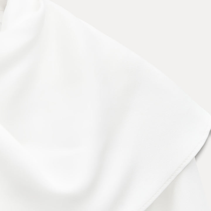 Moudda ZARA - Chemise blanche drapée - Tunisie 3