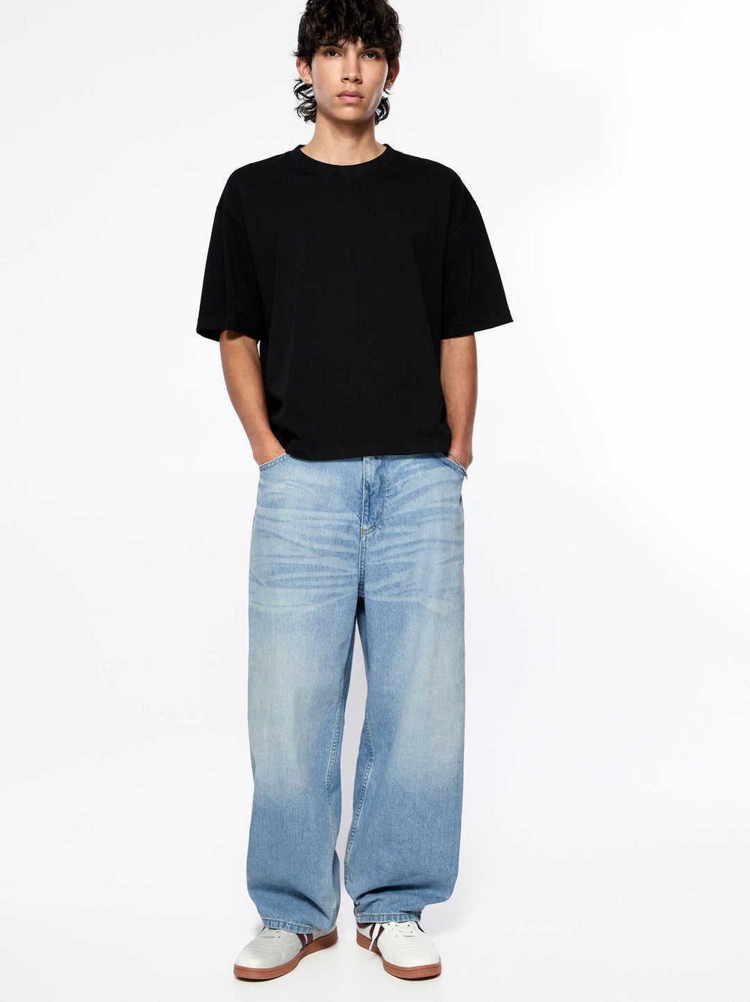 Moudda PULL & BEAR - Pantalon Denim Skater STWD TK - Tunisie 5