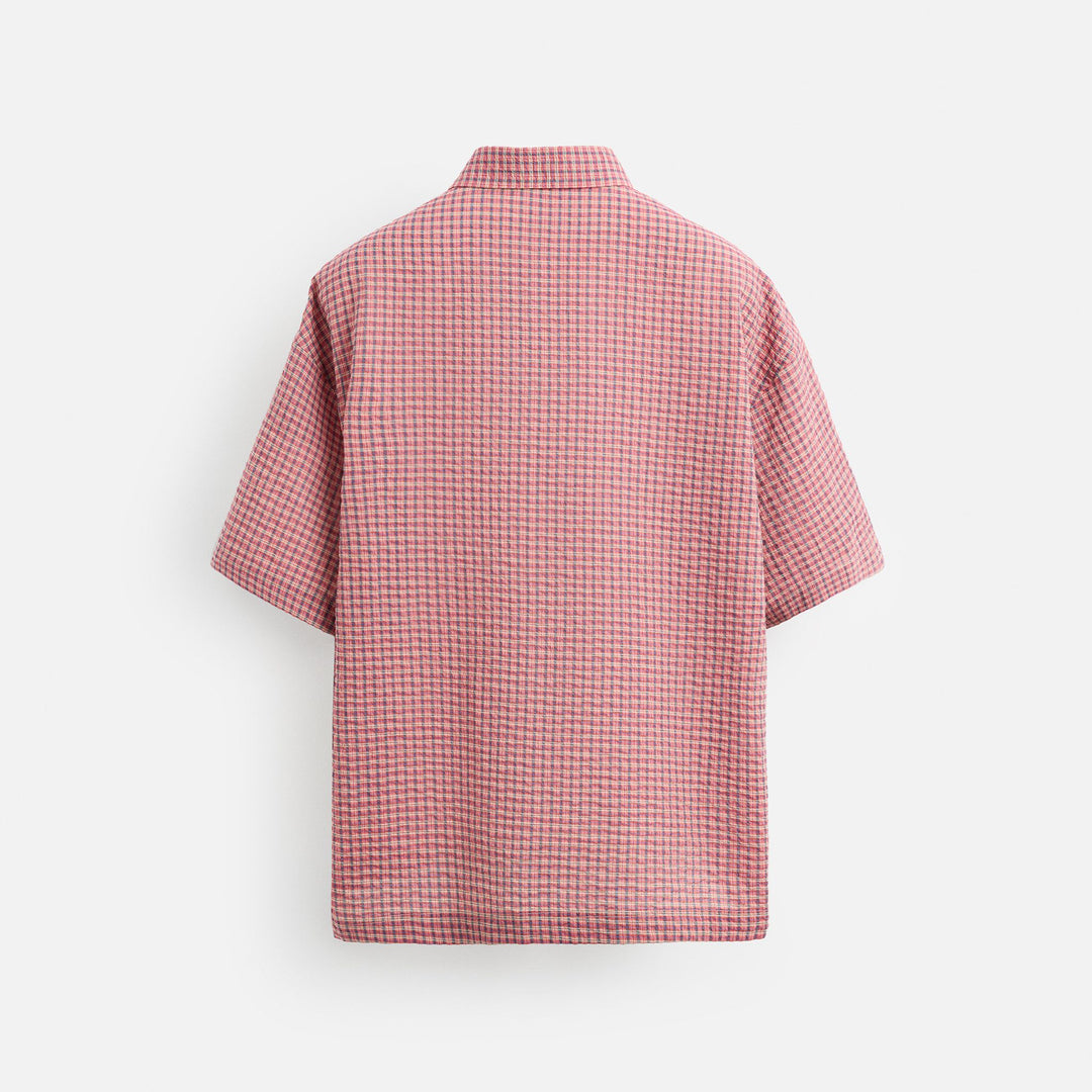Moudda ZARA - Chemise - Mini Carreaux & Seersucker (Austin) - Tunisie 2