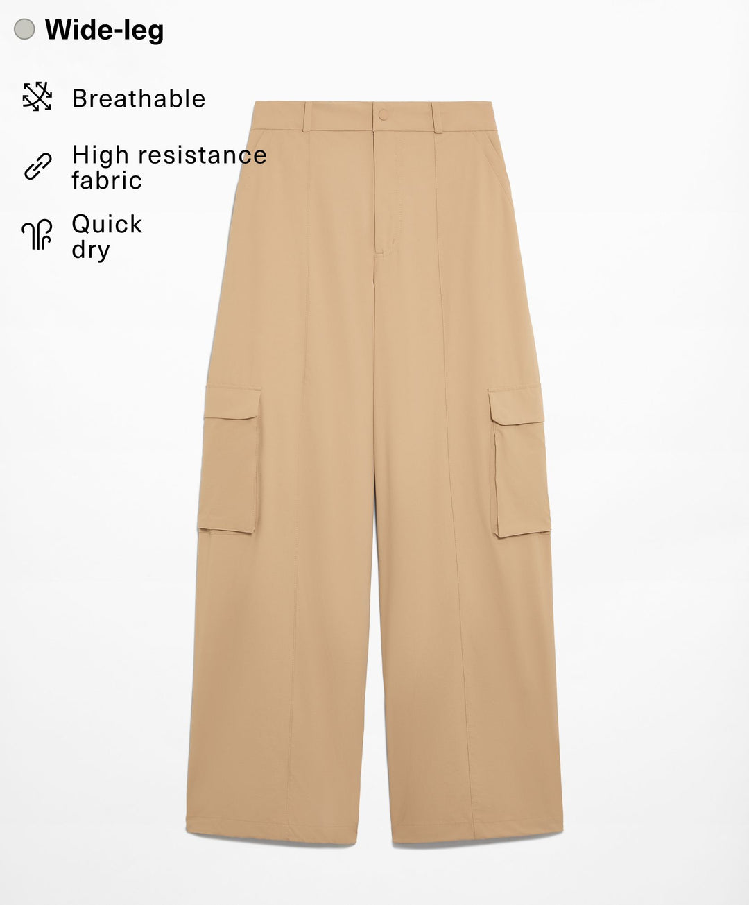 Moudda Oysho - Pantalon Large avec Poches - Tunisie 1
