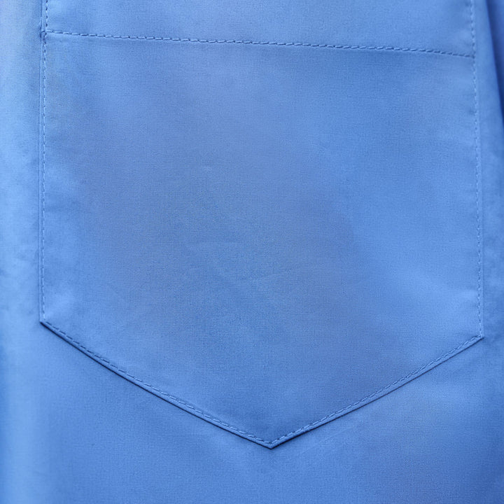 Moudda ZARA - Chemise Popeline Oversize - Bleue - Tunisie 4