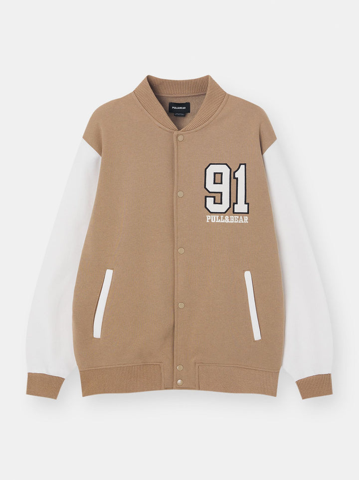 Moudda PULL & BEAR - Bomber Basique Varsity Coton New Calidos - Tunisie 1