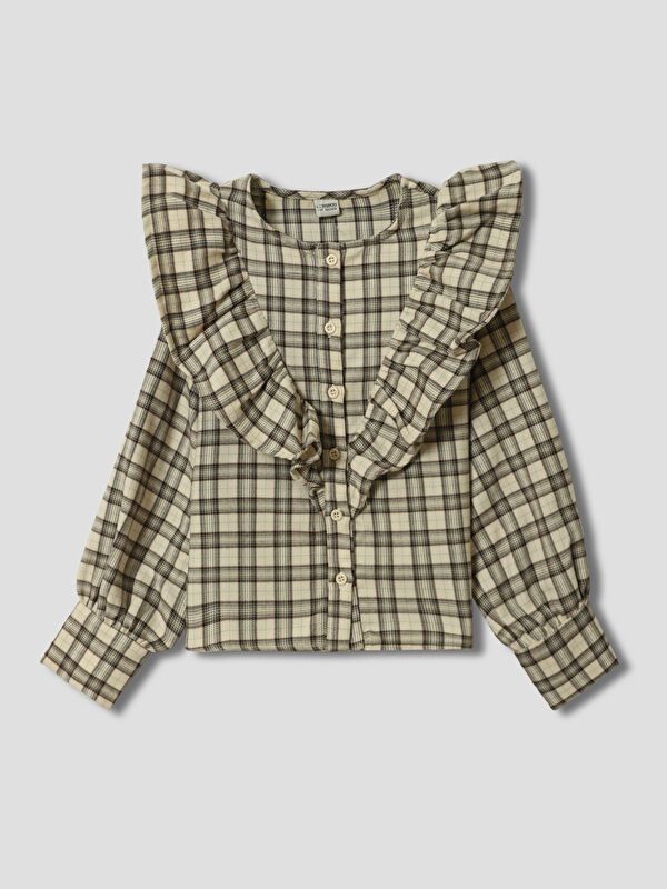 Moudda LC Waikiki - Chemise tissée à manches longues pour Filles - Tunisie 1