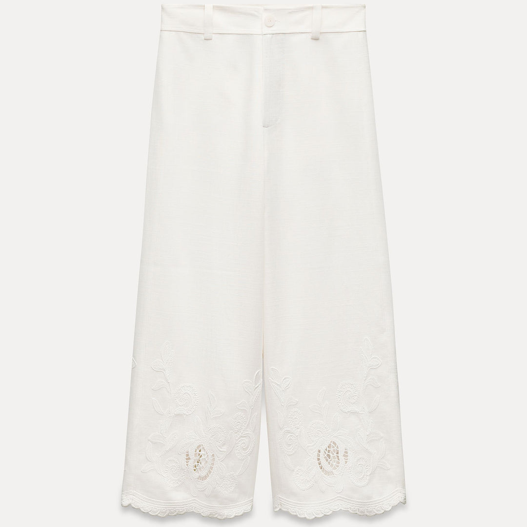Moudda ZARA - Pantalon Jupe-Culotte Brodé - Tunisie 2