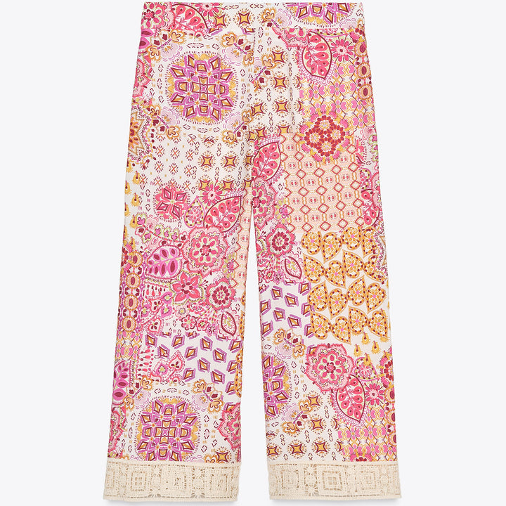 Moudda ZARA - Ensemble Pantalon Imprimé - Guipure - Tunisie 2