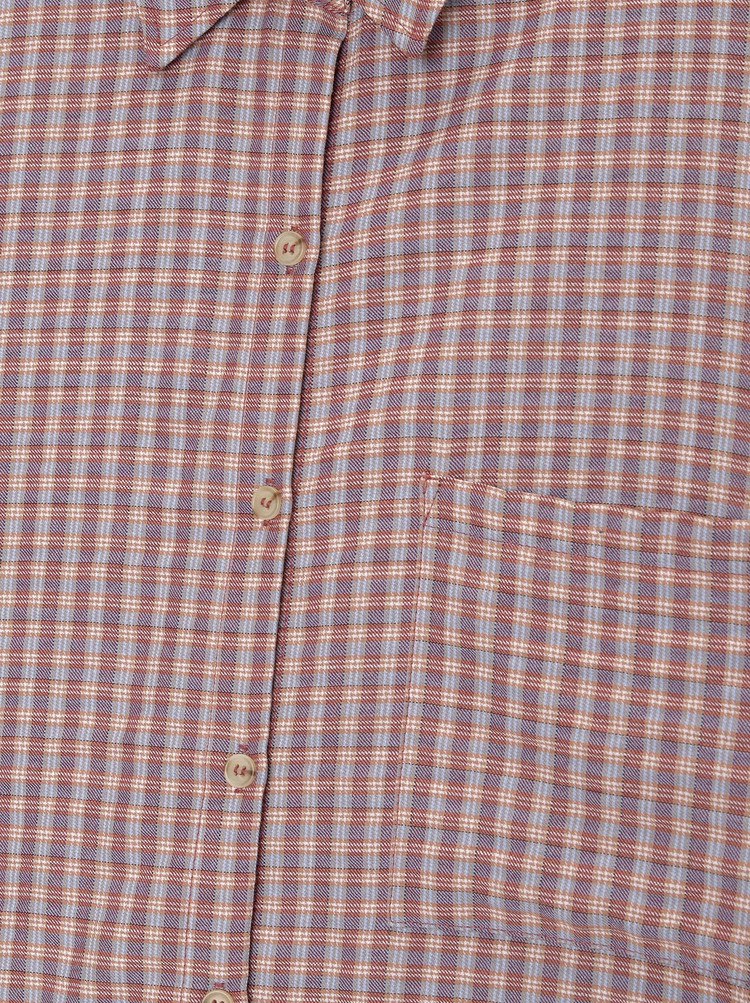 Moudda PULL & BEAR - Chemise Manches Longues Pacific à Carreaux - Tunisie 3