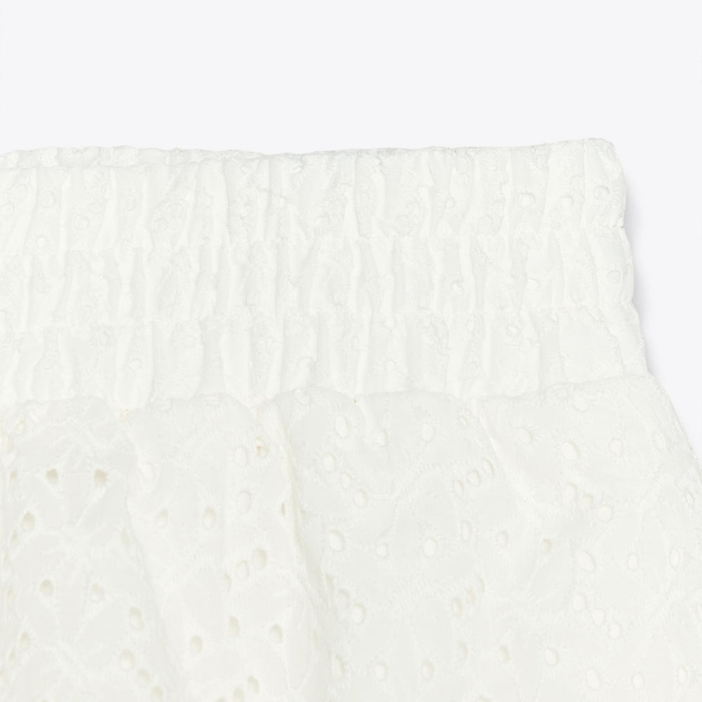Moudda ZARA - Bermuda - Broderie Suisse & Élastique - Tunisie 2