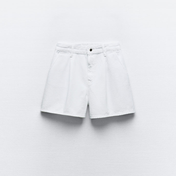 Moudda ZARA - Bermuda en Jean à Pinces - Tunisie 1