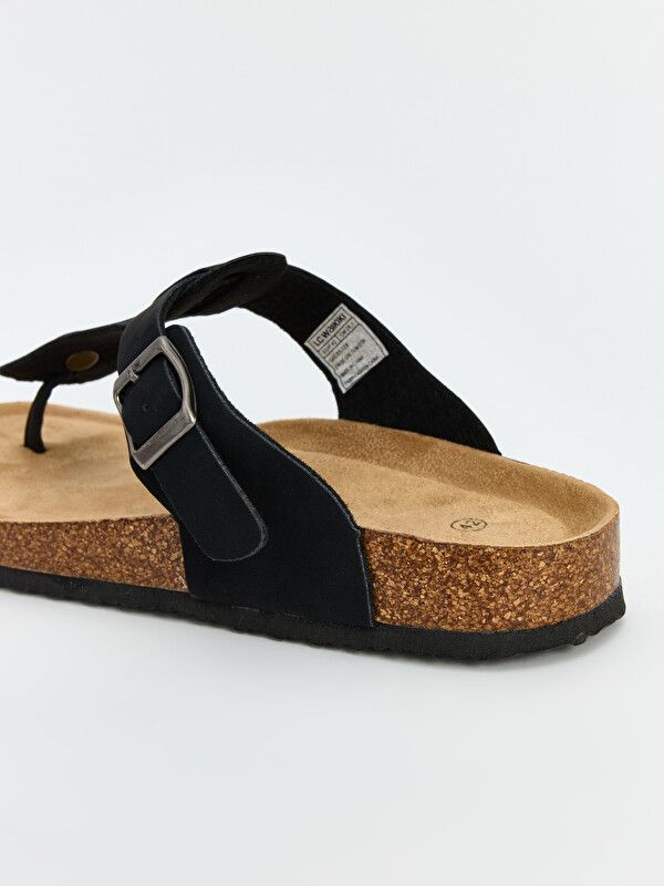 Moudda LC Waikiki - Pantoufles pour Homme couleur Noir - Tunisie 4