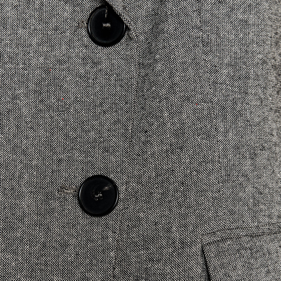Moudda ZARA - Ensemble Blazer - Aspect Moucheté & Croisé Asymétrique - Tunisie 3