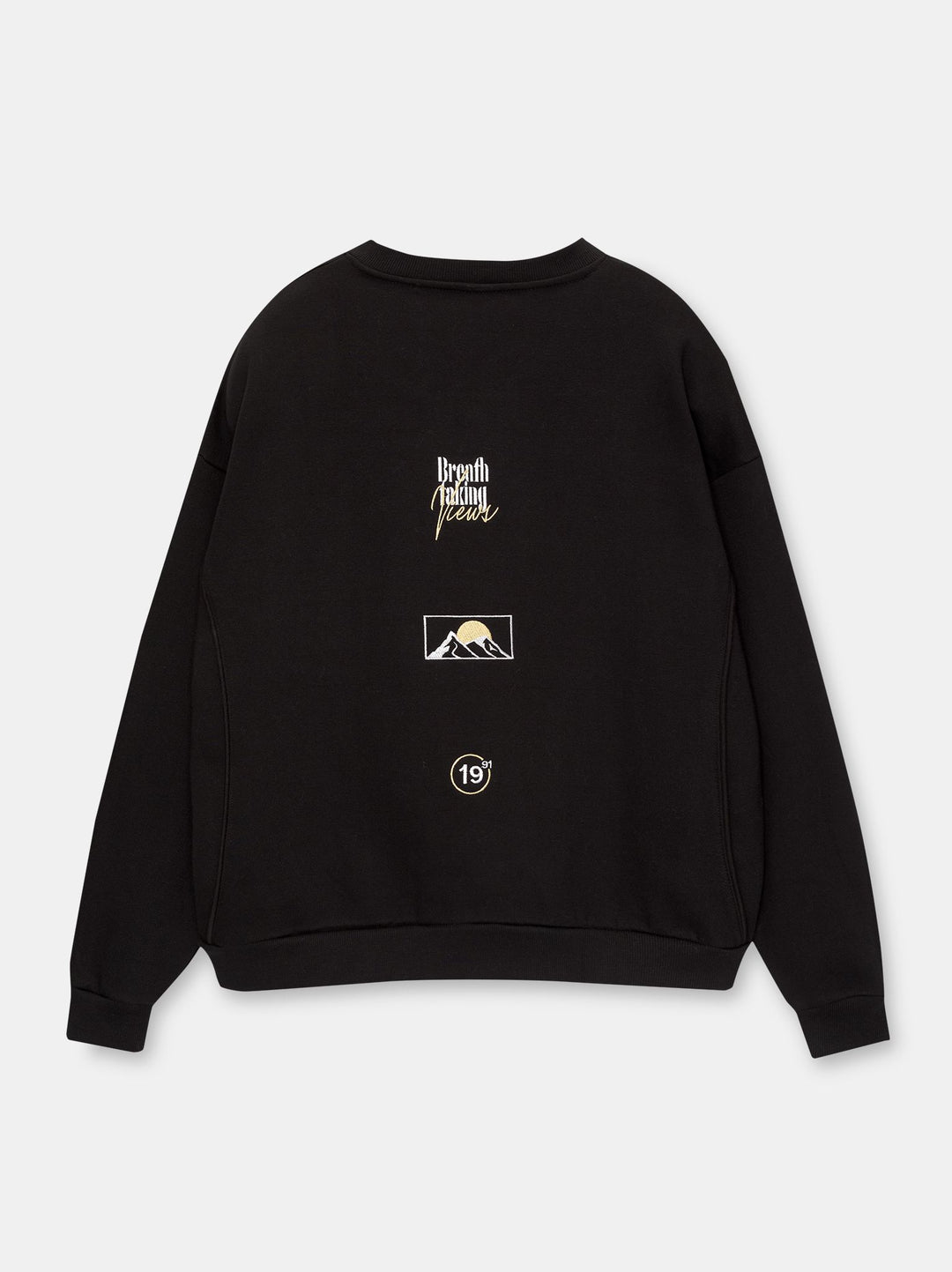 Moudda PULL & BEAR - Sweat Col Rond V Encolure Outdoor Passepoil Brodé - Tunisie 1