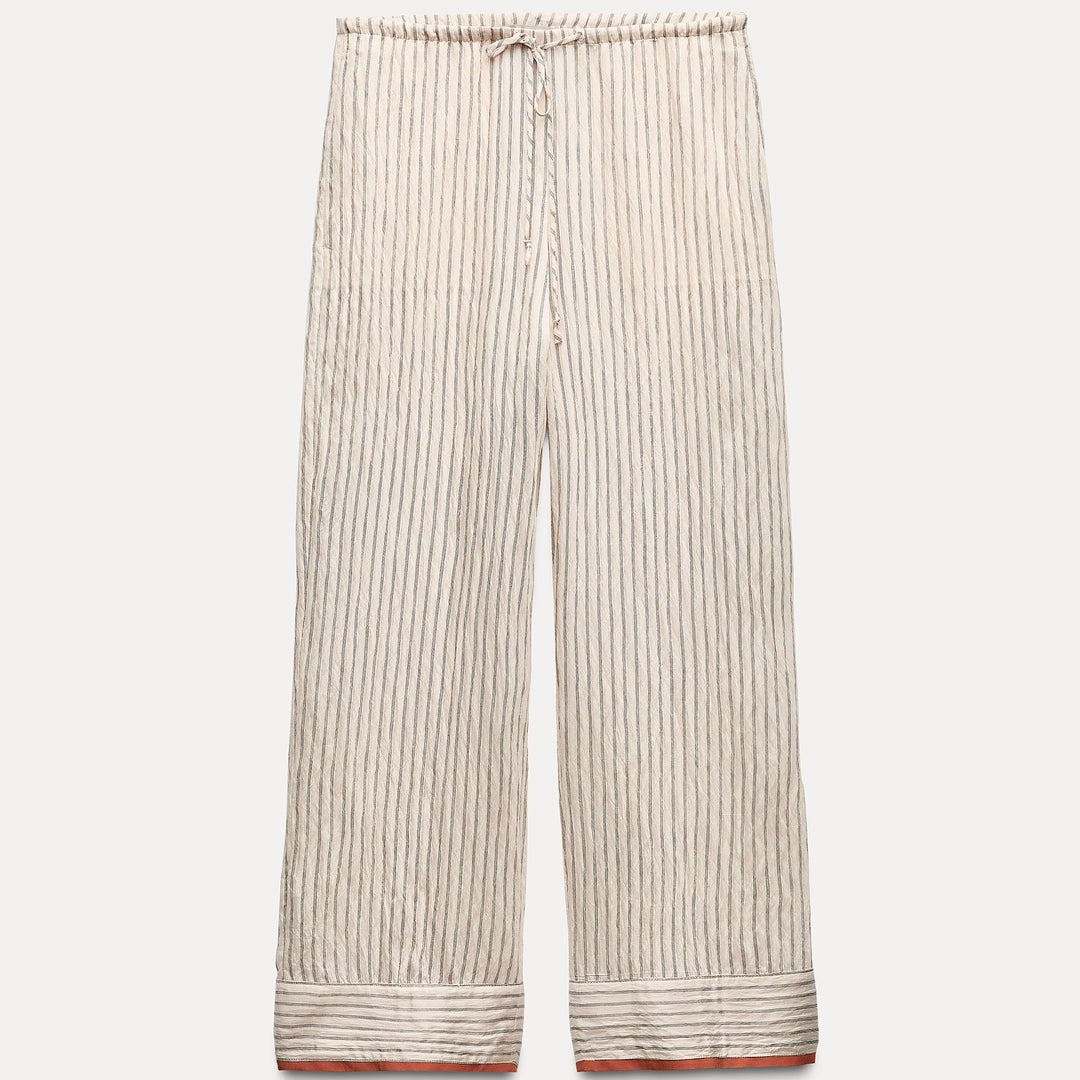 Moudda ZARA - Set pantalon pyjama rayé combiné - Tunisie 5